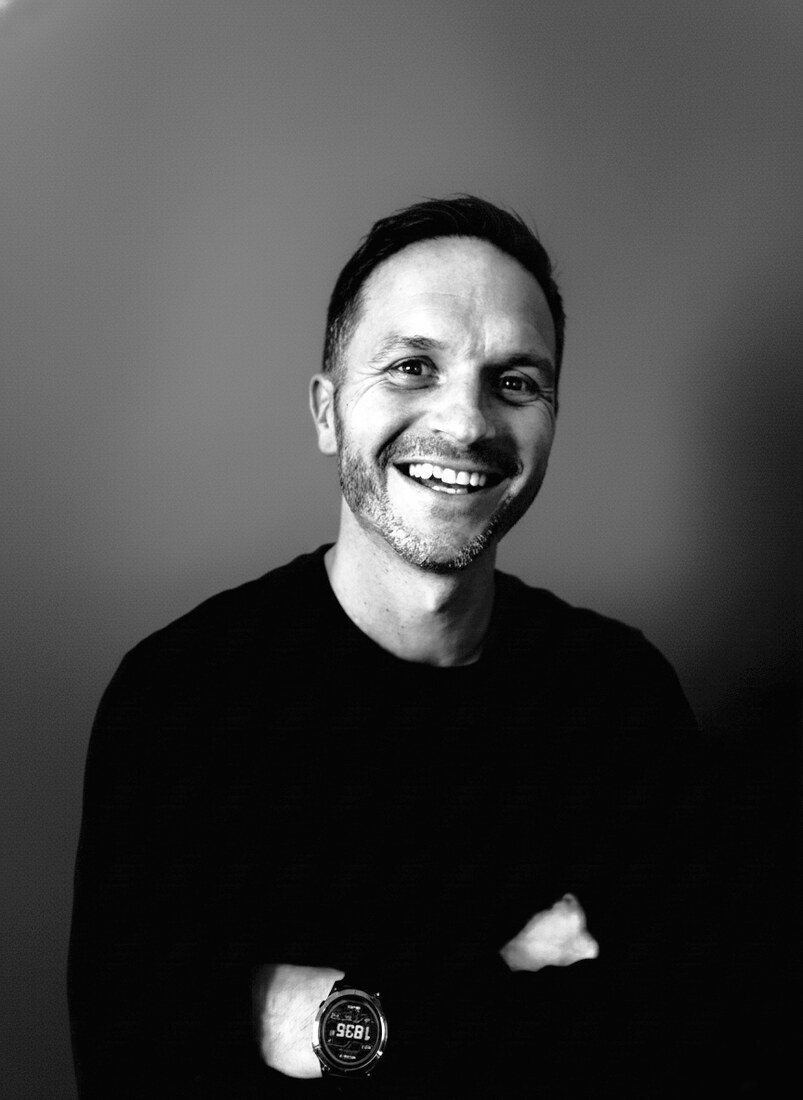 Jérémy David, portrait noir et blanc